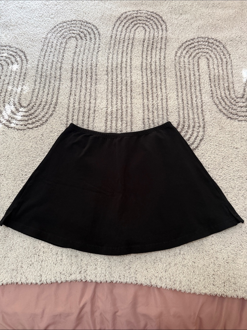 Black A-Line Skirt